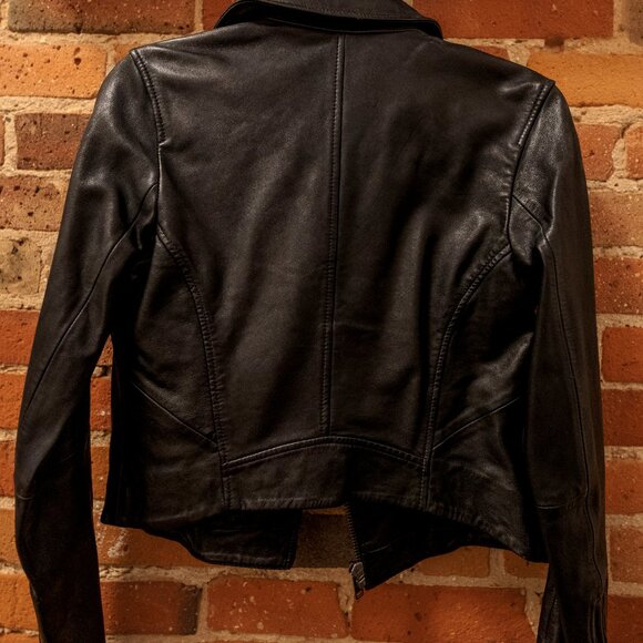 *** WOMEN'S GENUINE LEATHER JACKET *** - Picture 3 of 3
